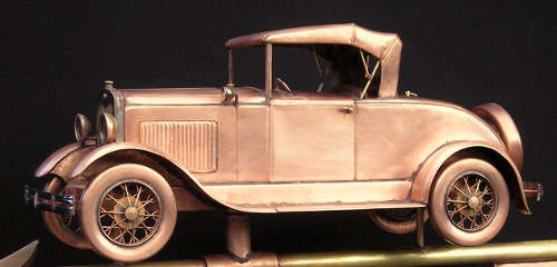 Model A Roadster Weathervane