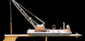 Barge With Crane